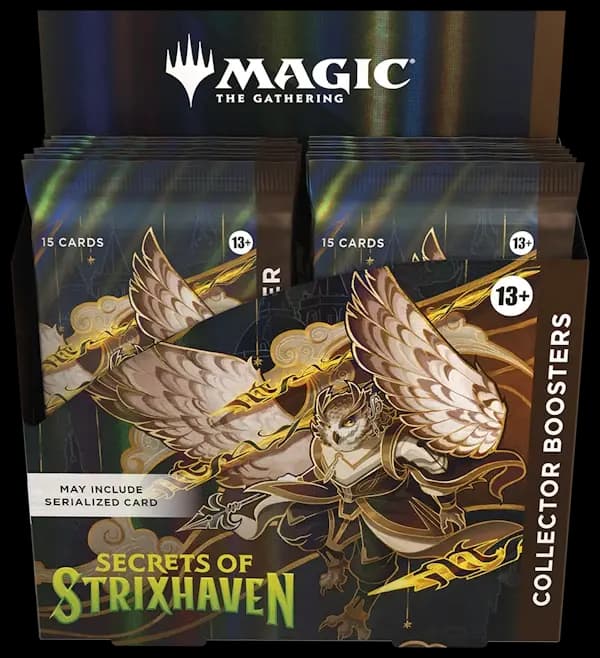 Magic: The Gathering - Secrets of Strixhaven Collector Booster Display (12 Boosters) - imagine de prezentare 2