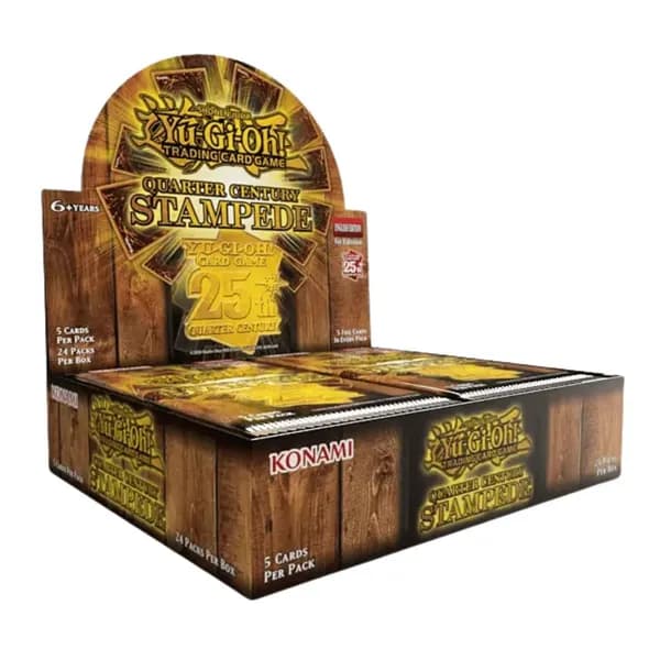 Thumbnail pentru Yu-Gi-Oh! Quarter Century Stampede Booster Display (24 packs) - imagine 1