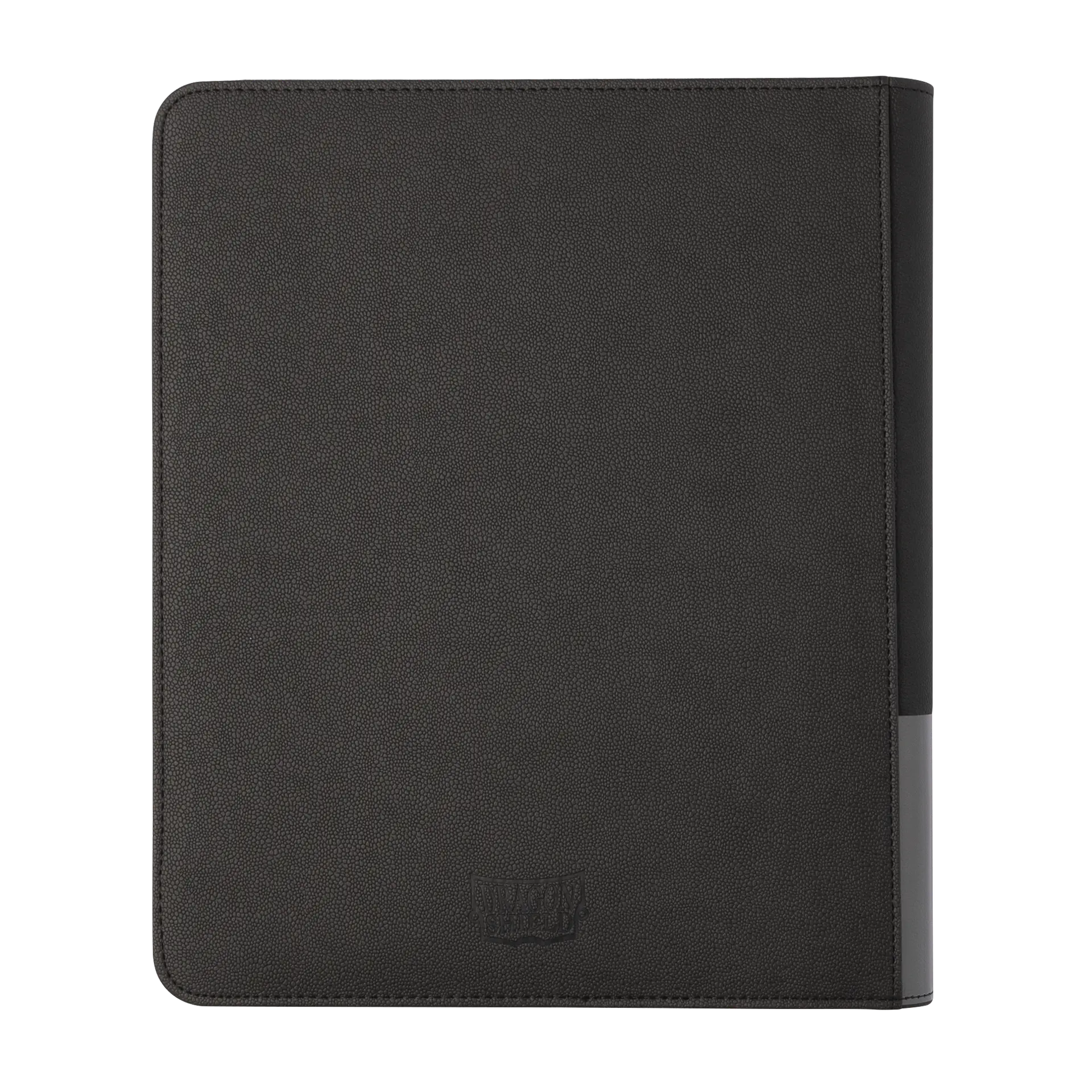 Detaliu textură Dragon Skin Iron Grey și etichetă pentru personalizare album Zipster