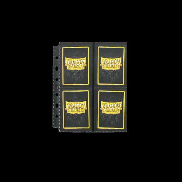 Detaliu buzunare mate anti-reflexie Dragon Shield 8-pocket sideloaded