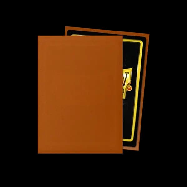 Thumbnail pentru Dragon Shield Standard Matte Sleeves - Copper 'Draco Primus' (100) - imagine 1