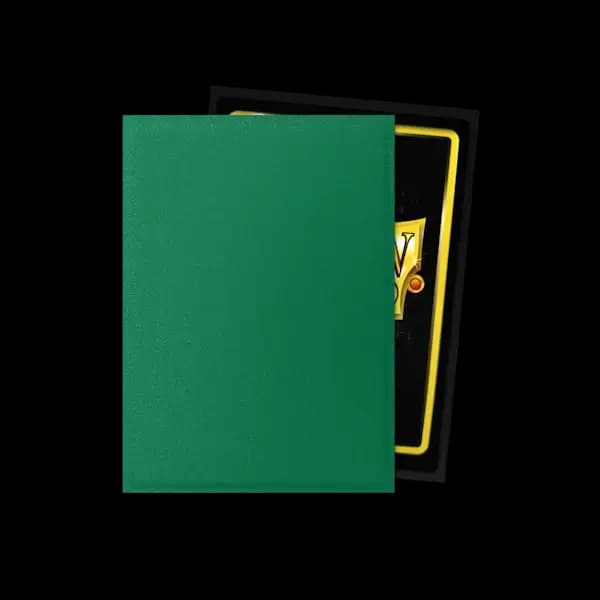 Detaliu interior negru opac și textură mată pentru sleeves Dragon Shield Might