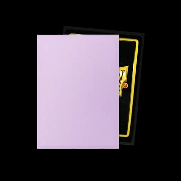 Detaliu interior negru opac pentru sleeves Dragon Shield Orchid