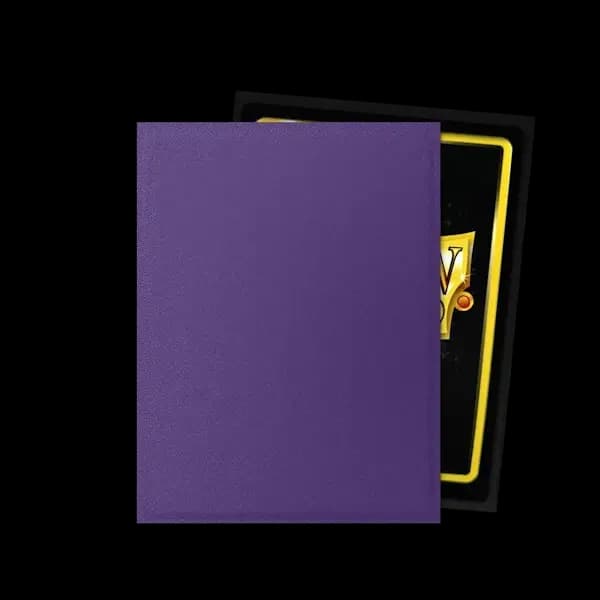Detaliu interior negru opac și textură mată pentru sleeves Dragon Shield Soul