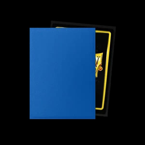 Detaliu interior negru opac și textură mată pentru sleeves Dragon Shield Wisdom