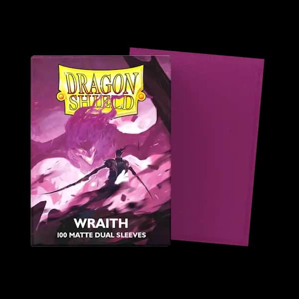 Detaliu interior negru mat și exterior mov Wraith pentru protecții Dragon Shield
