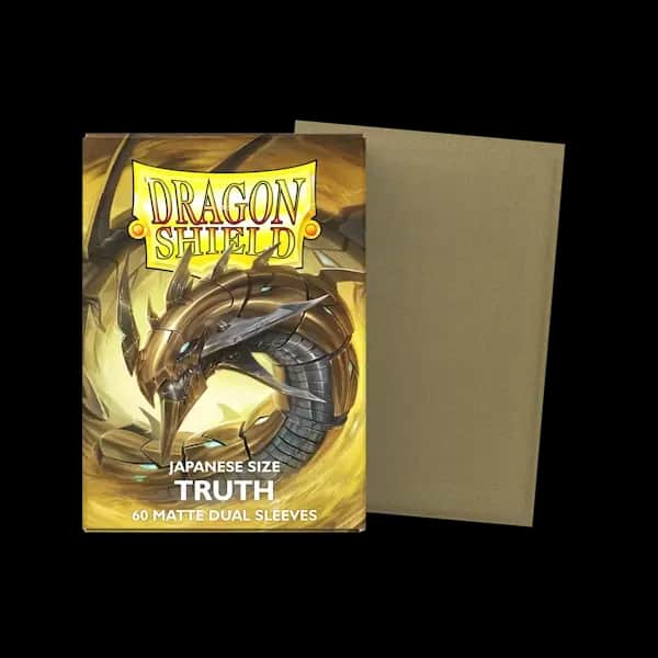 Sleeves Dragon Shield Japanese Size Dual Matte Truth 60 bucăți pentru Yu-Gi-Oh