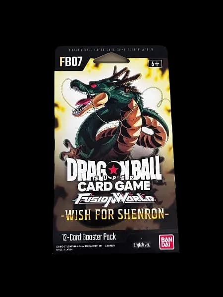 Dragon Ball Super: Fusion World - FB07 Wish for Shenron Sleeved Booster Pack - imagine de prezentare 3
