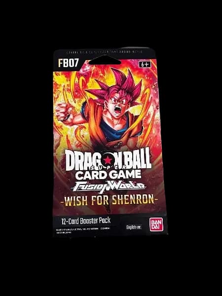 Thumbnail pentru Dragon Ball Super: Fusion World - FB07 Wish for Shenron Sleeved Booster Pack - imagine 1