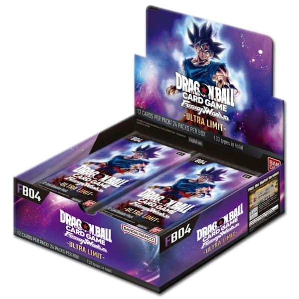 Thumbnail pentru Dragon Ball Super: Fusion World - Fusion World (FB04) Ultra Limit Booster Box Display - imagine 1
