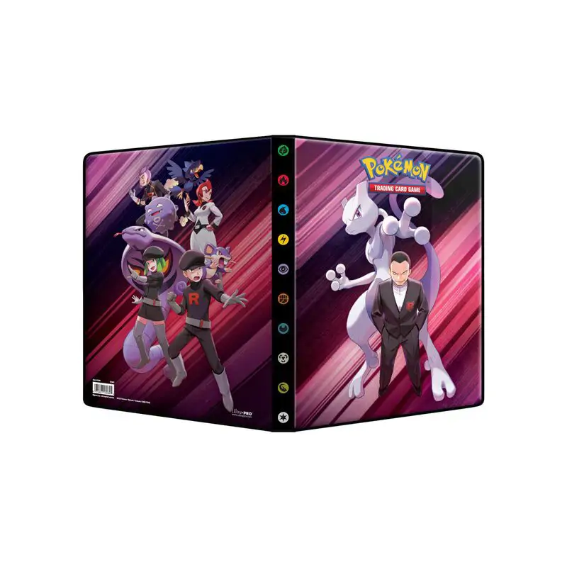 Coperta frontală a albumului Ultra Pro Pokémon Scarlet & Violet 10 Destined Rivals, ilustrând o artă vibrantă și completă specifică expansiunii.