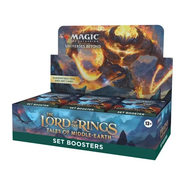 Magic The Gathering - The Lord of the Rings: Tales of Middle-Earth Set Booster Display - imagine de prezentare