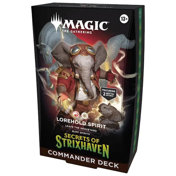 Magic: The Gathering - Secrets of Strixhaven Commander Deck Lorehold Spirit - imagine de prezentare