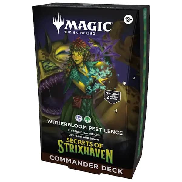 Magic: The Gathering - Secrets of Strixhaven Commander Deck Witherbloom Pestilence