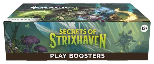 Magic: The Gathering - Secrets of Strixhaven Play Booster Display (30 Boosters) - imagine de prezentare 2