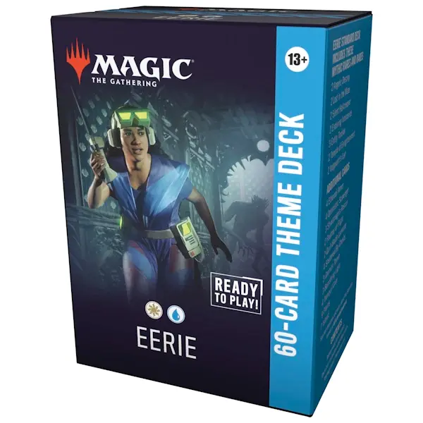 Magic: The Gathering - Secrets of Strixhaven 60-Card Theme Deck Eerie - imagine de prezentare