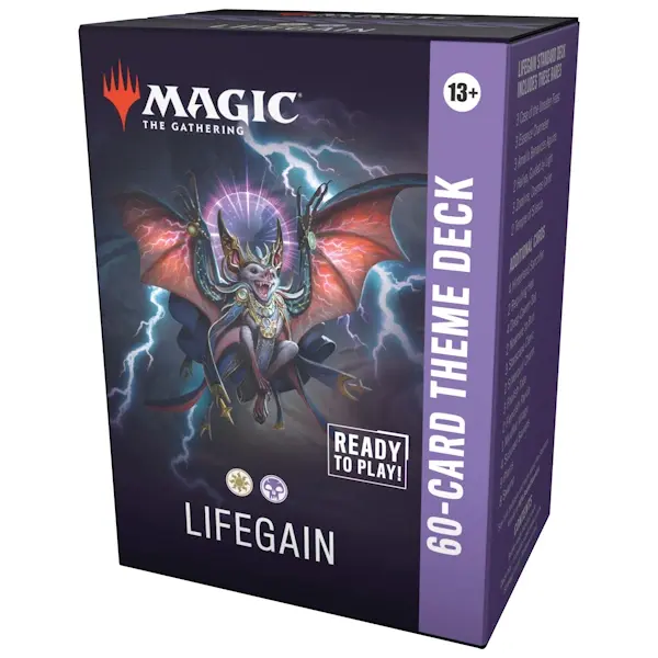 Magic: The Gathering - Secrets of Strixhaven 60-Card Theme Deck Lifegain - imagine de prezentare