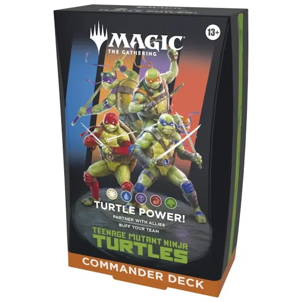 Magic: The Gathering - Teenage Mutant Ninja Turtles Commander Deck - imagine de prezentare