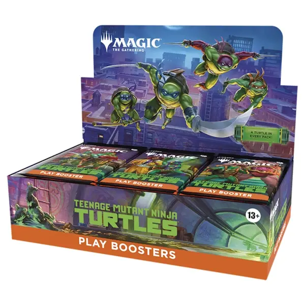 Magic: The Gathering - Teenage Mutant Ninja Turtles Play Booster Display (30 Boosters) - imagine de prezentare