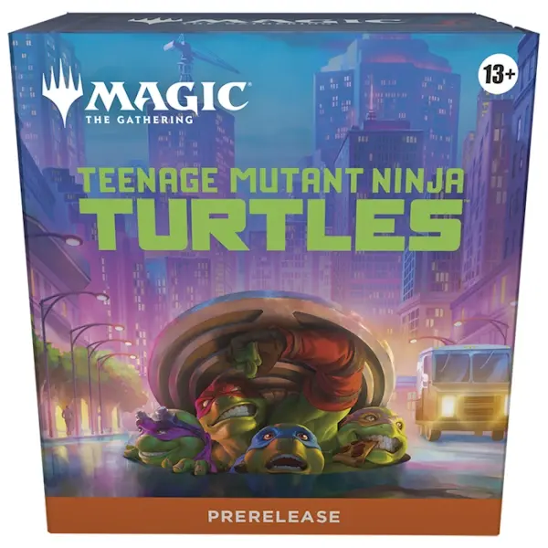 Magic: The Gathering - Teenage Mutant Ninja Turtles Prerelease Pack Display (15 Packs) - imagine de prezentare