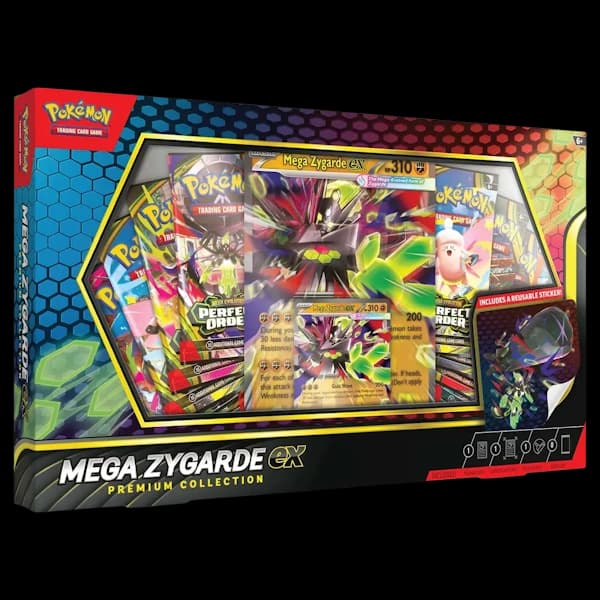 Pokemon Mega Evolution Mega Zygarde ex premium collection