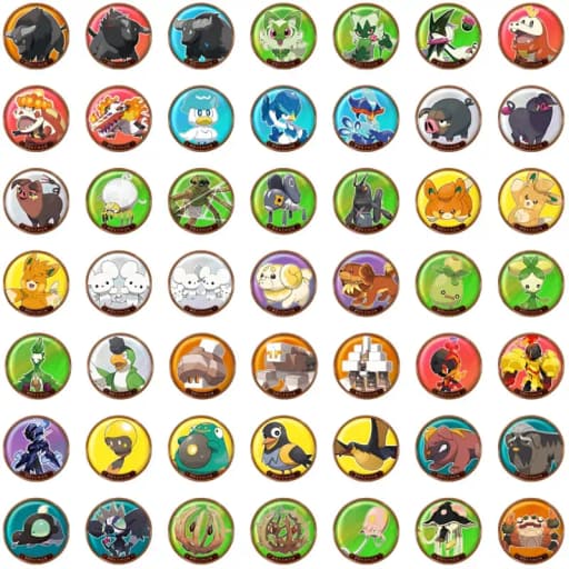 Thumbnail pentru Pokemon Magnetic Coin Set Paldea (CSV) S-Chinese - imagine 3