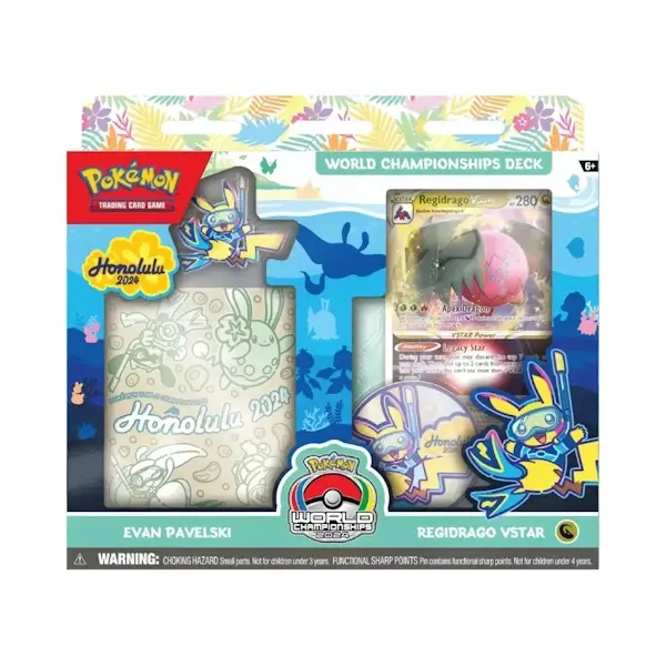 Pokémon 2024 World Championships Deck - Regidrago VSTAR (Evan Pavelski) - imagine de prezentare