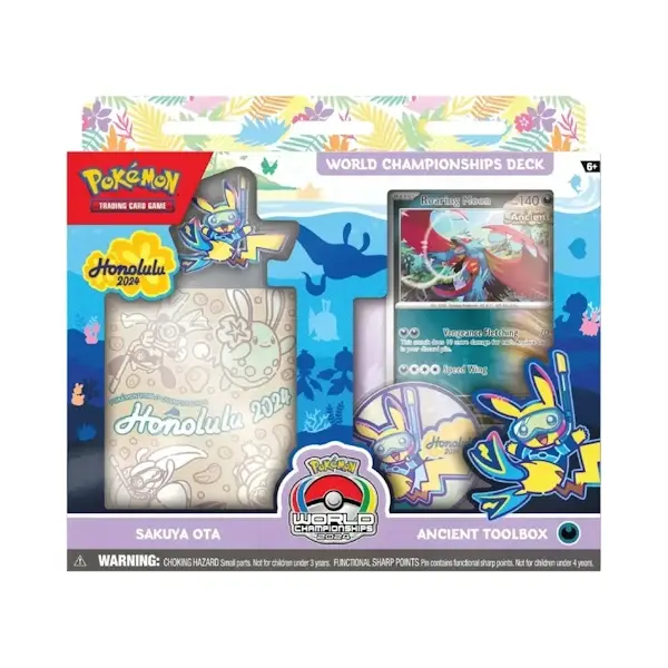 Pokémon 2024 World Championships Deck - Ancient Toolbox (Sakuya Ota) - imagine de prezentare