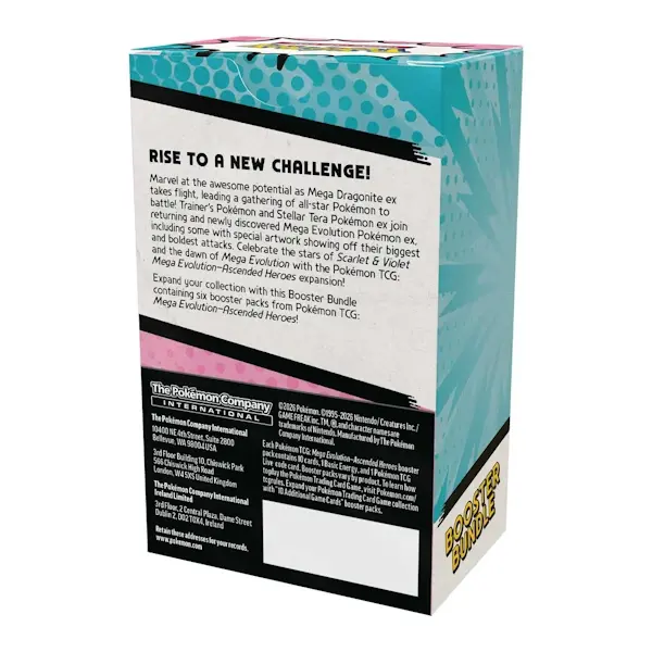 Thumbnail pentru Pokémon TCG: Mega Evolution - Ascended Heroes Booster Bundle - imagine 2