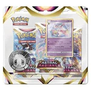 Pokemon Astral Radiance Sylveon 3-Pack Blister