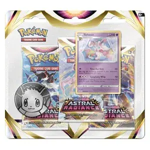 Pokemon Astral Radiance Sylveon 3-Pack Blister