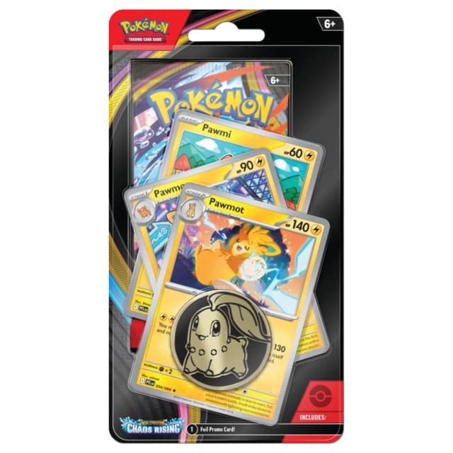 Thumbnail pentru Pokémon Mega Evolution - Chaos Rising Premium Checklane Blister - imagine 3