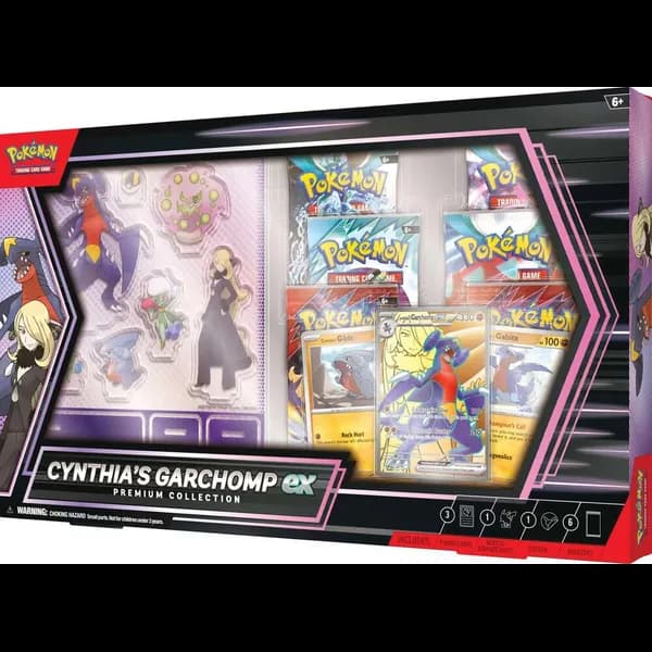 Cynthia's Garchomp ex Premium Collection - Miscellaneous Cards & Products - imagine de prezentare