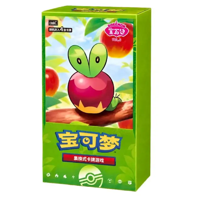 Cutie booster box Pokemon Gem Pack Vol 6, ediție chineză, sigilată, cu artwork-ul oficial al expansiunii pe partea frontală.