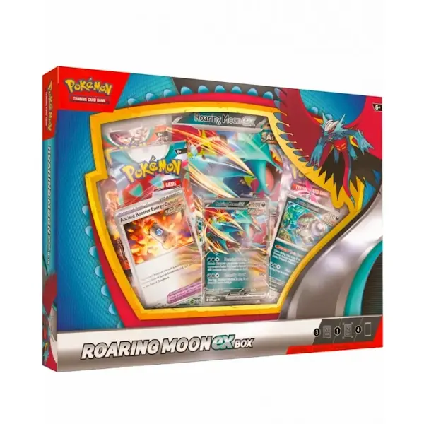 Pokemon Roaring Moon ex Box - imagine de prezentare
