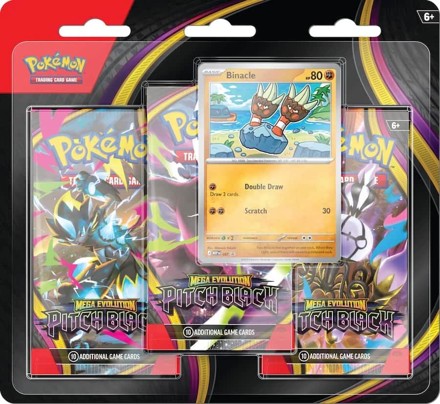 Pokemon Pitch Black 3-Pack Blister