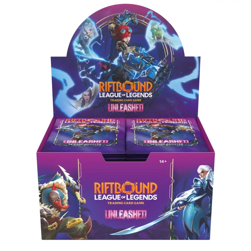 Riftbound: League of Legends TCG - Unleashed Booster Display