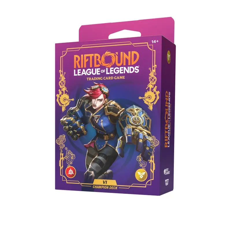 Riftbound: League of Legends TCG - Unleashed Champion Deck: Vi - imagine de prezentare