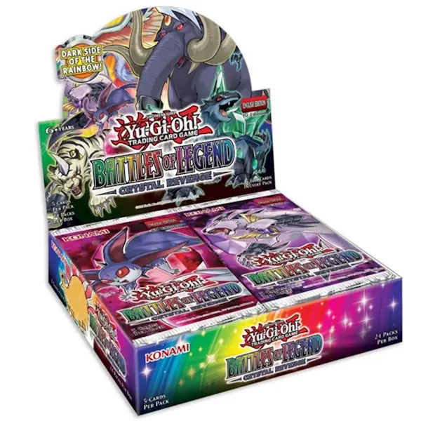 Yu-Gi-Oh! Battles of Legend: Crystal Revenge - Display Booster Box