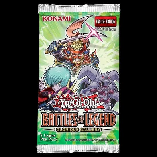 Yu-Gi-Oh! Battles of Legend: Glorious Gallery Booster Display - imagine de prezentare 3