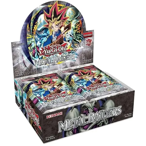 Yu-Gi-Oh! 25th Anniversary Metal Raiders Display - imagine de prezentare