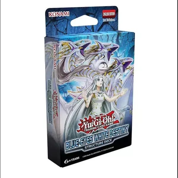 Yu-Gi-Oh! Blue-Eyes White Destiny Structure Deck - imagine de prezentare