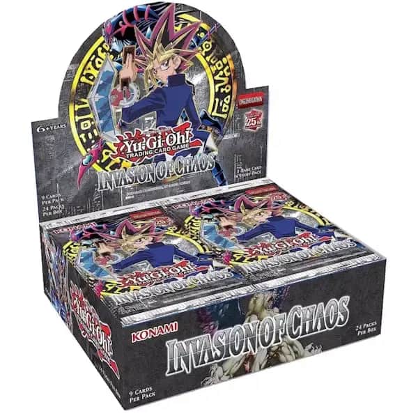 Yu-Gi-Oh! Invasion of Chaos 25th Anniversary Edition Booster Box