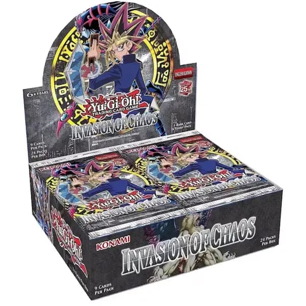 Yu-Gi-Oh! Invasion of Chaos 25th Anniversary Edition Display - imagine de prezentare