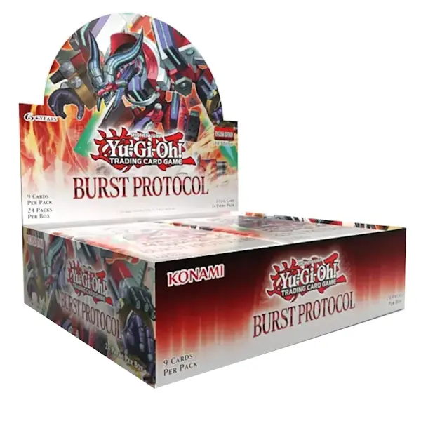 Yu-Gi-Oh! TCG - Burst Protocol Display (24 packs) - imagine de prezentare 1