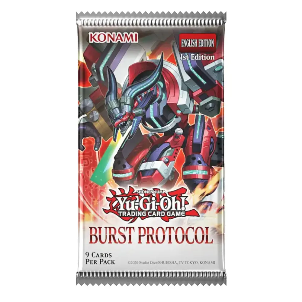 Yu-Gi-Oh! TCG - Burst Protocol Booster Pack - imagine de prezentare