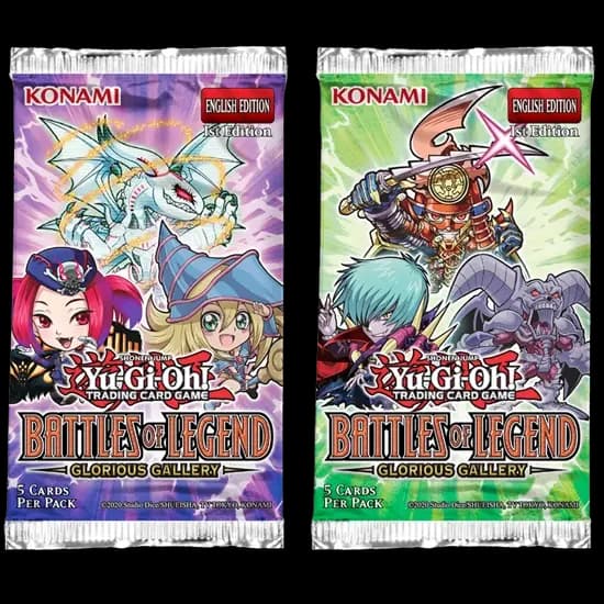 Yu-Gi-Oh! Battles of Legend: Glorious Gallery Booster Display - imagine de prezentare 1
