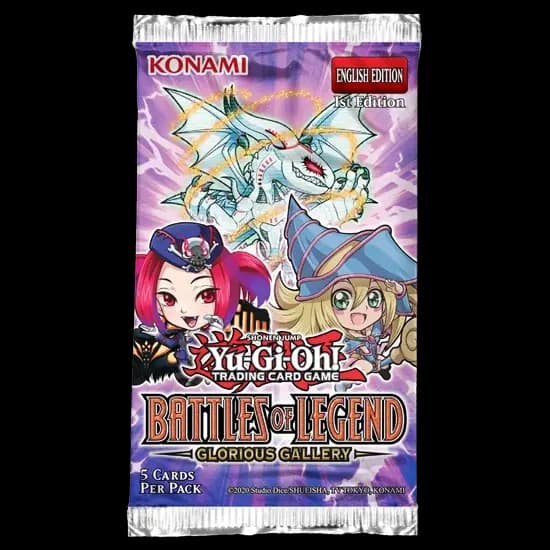Yu-Gi-Oh! Battles of Legend: Glorious Gallery Booster Display 3