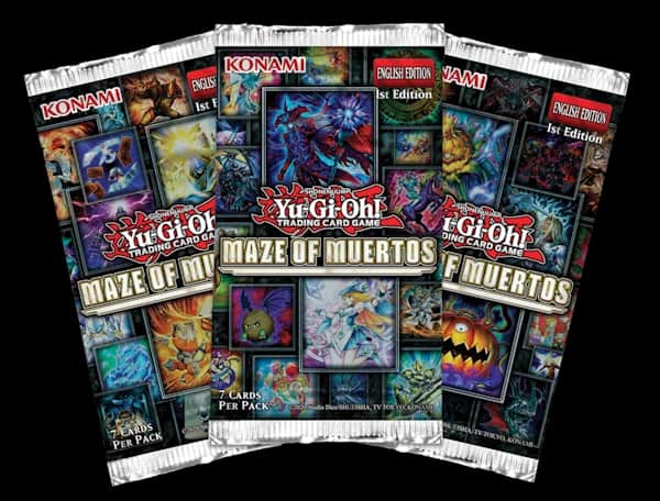 Yu-Gi-Oh! Maze Of Muertos Booster Display