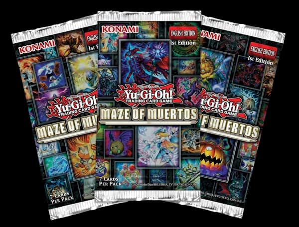 Yu-Gi-Oh! Maze Of Muertos Booster Display